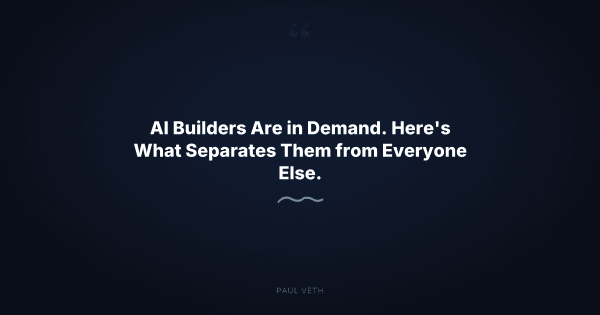 2026 AI Builder Trends: The Gap Between Using and Leveraging
