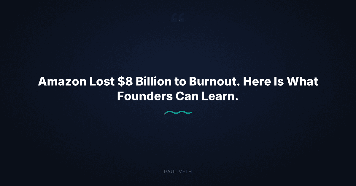 2026 Founder Burnout Trends: When Growth Becomes Exhaustion