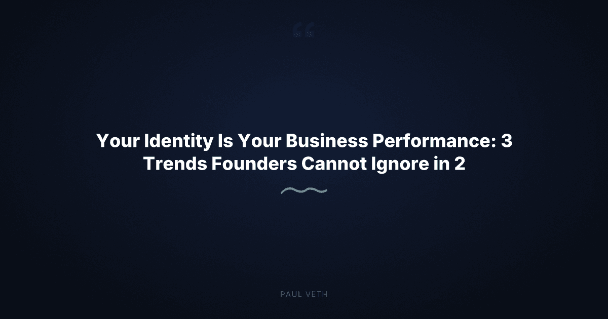 2026 Personal Brand Trends: Identity Is the Bottom Line