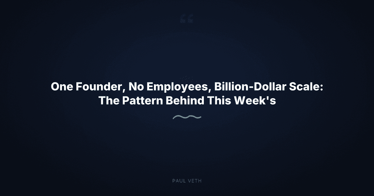 AI Startups Are Rewriting the Rules: What This Week's News Means for Founders