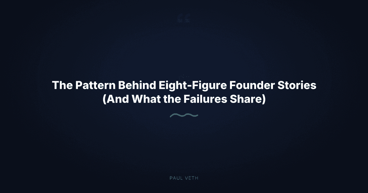 Building From Identity: What Eight-Figure Brands Know That Most Founders Miss