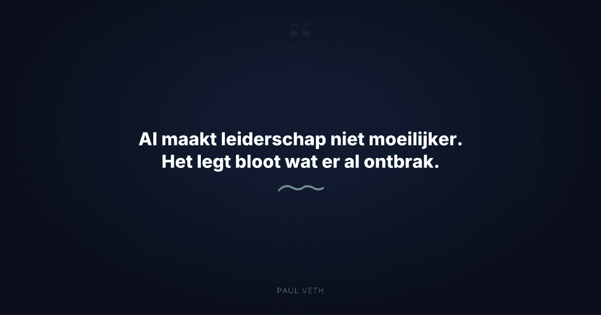 Hoe AI de identiteitskloof blootlegt waar elke oprichter vroeg of laat tegenaan loopt
