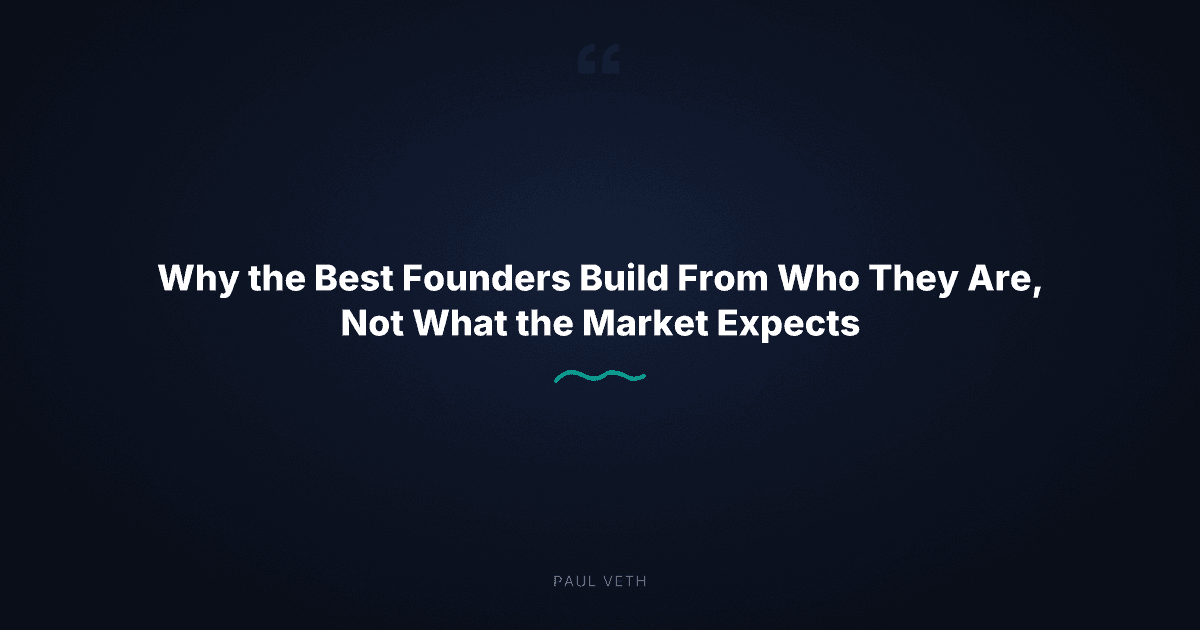 How Identity-Driven Founders Actually Win in the AI Era